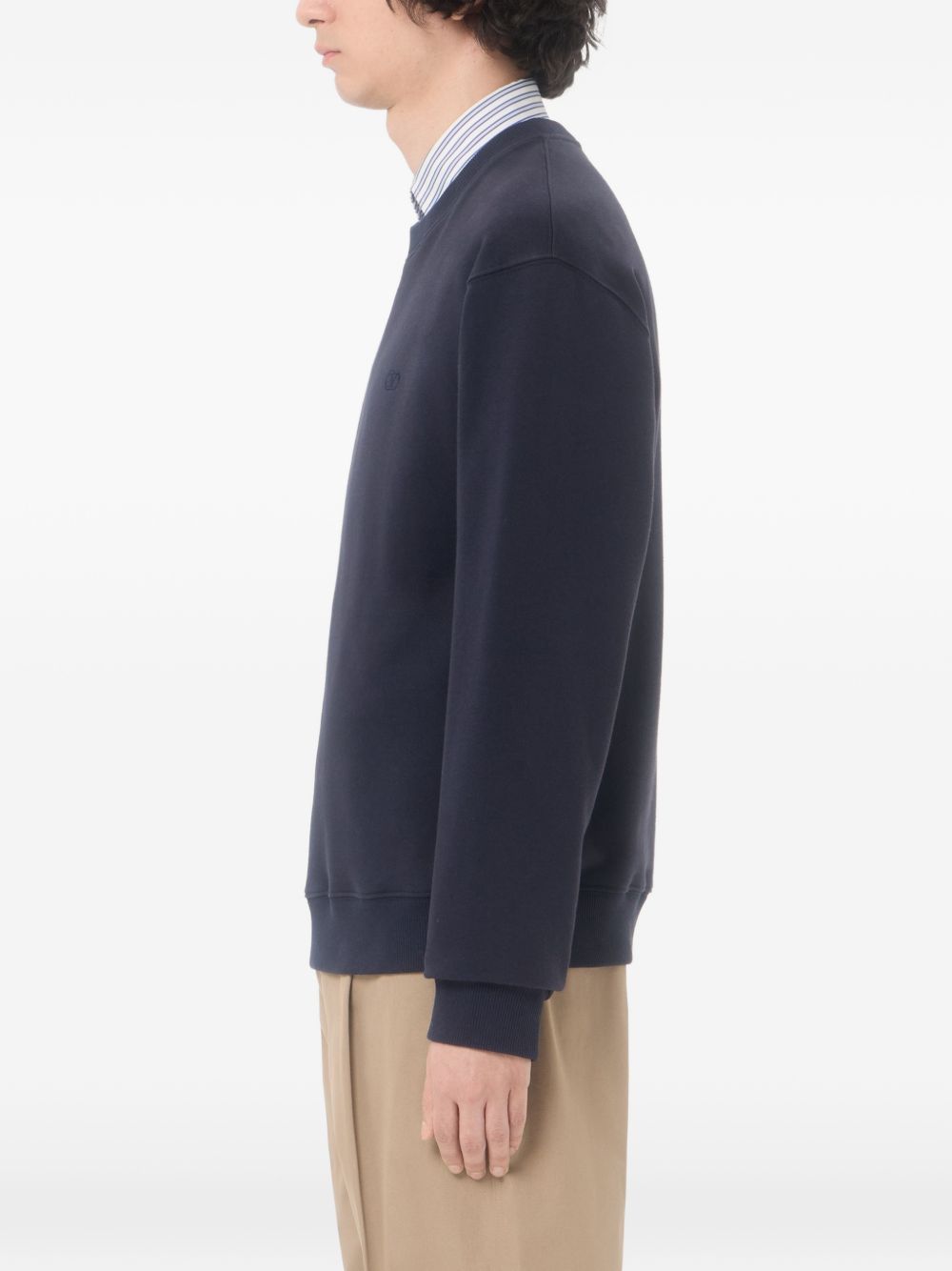 VLgoo Embroidered Sweatshirt 9V3MF28RBMN 598 VALENTINO GARAVANI