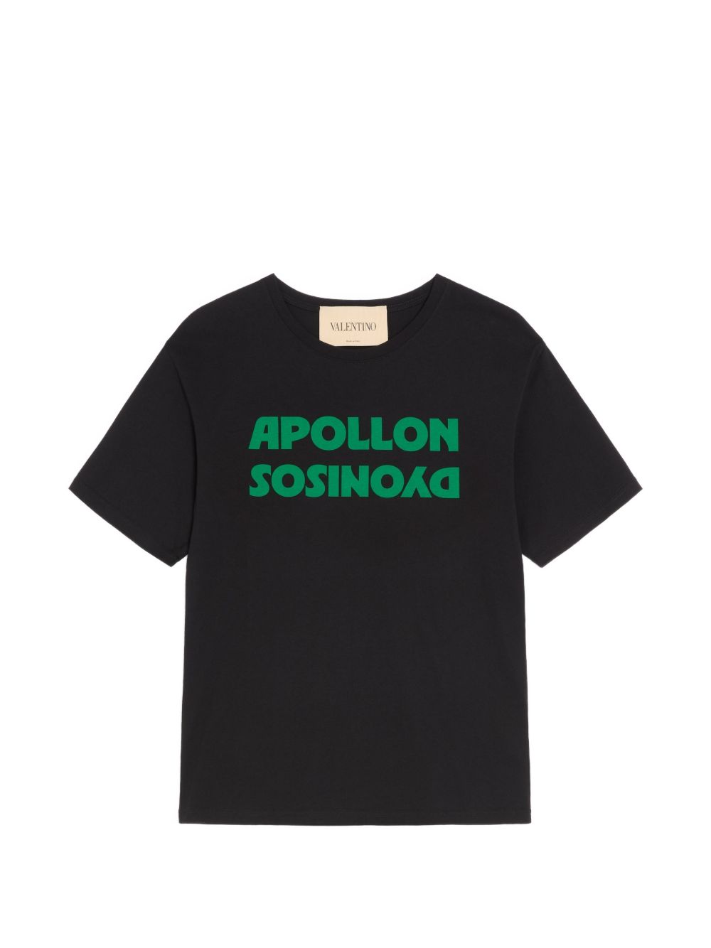 Cotton T-Shirt With Apollon/Dyonisos Print 9V3MG16PB6E 0RF VALENTINO GARAVANI