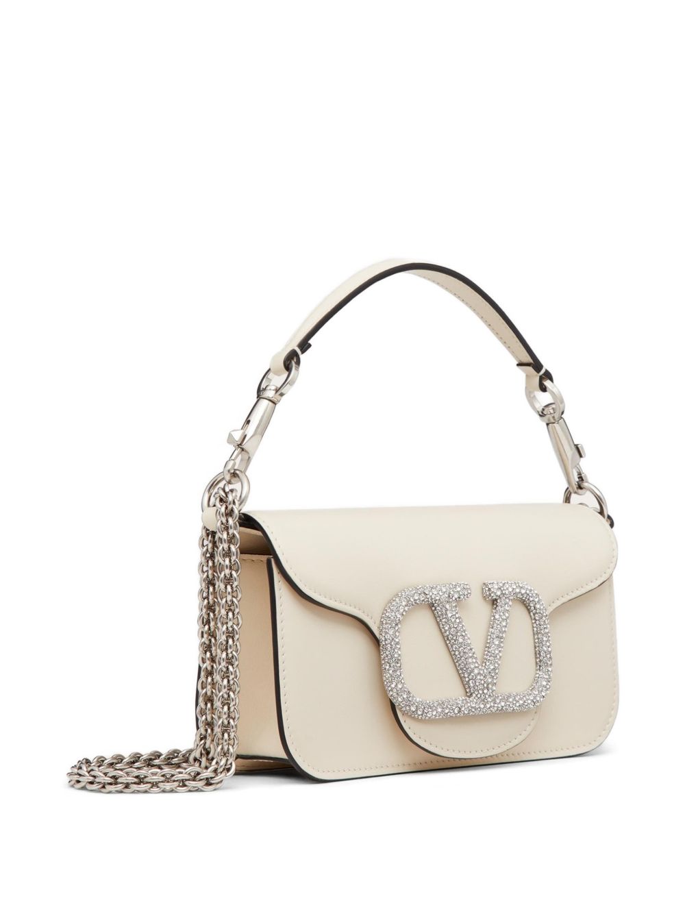 Locò Small Shoulder Bag With Jewel Logo 9W2B0K53UTF 7NX VALENTINO GARAVANI