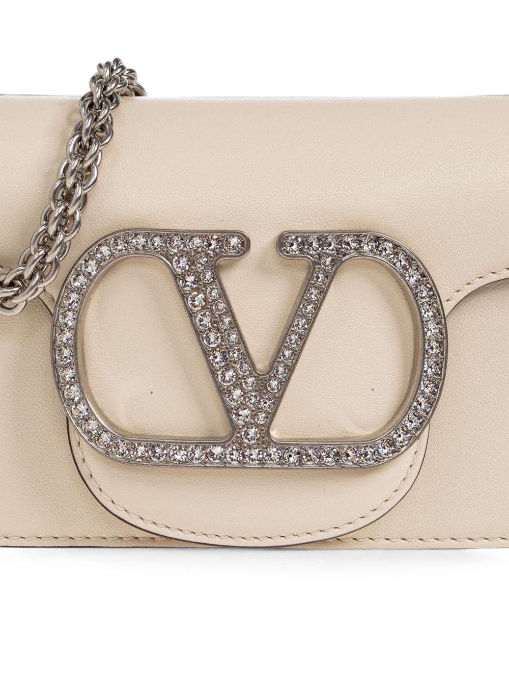 Locò Small Shoulder Bag With Jewel Logo 9W2B0K53UTF 7NX VALENTINO GARAVANI