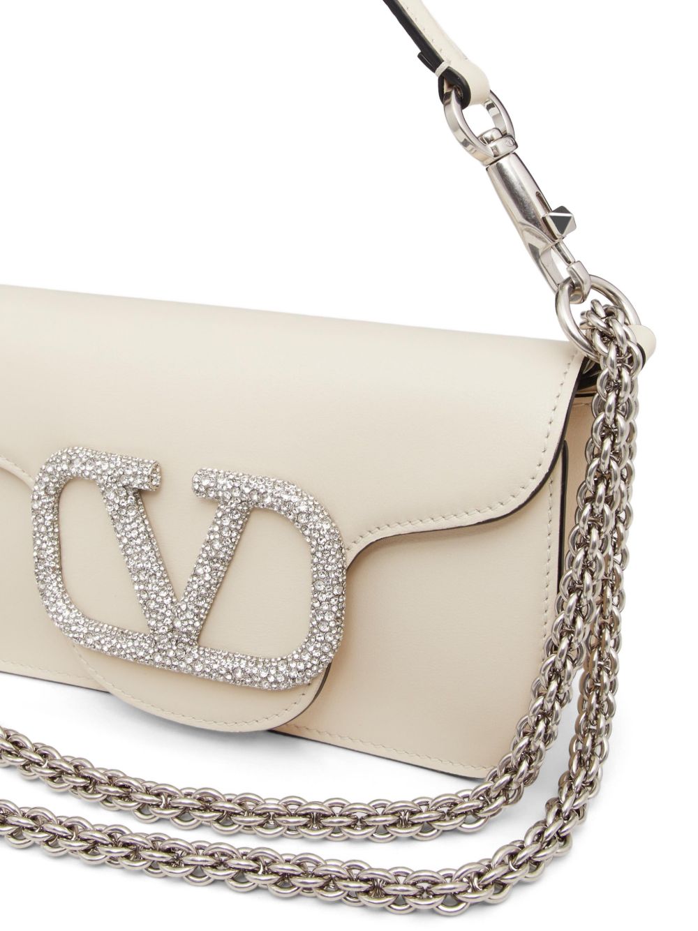 Locò Small Shoulder Bag With Jewel Logo 9W2B0K53UTF 7NX VALENTINO GARAVANI