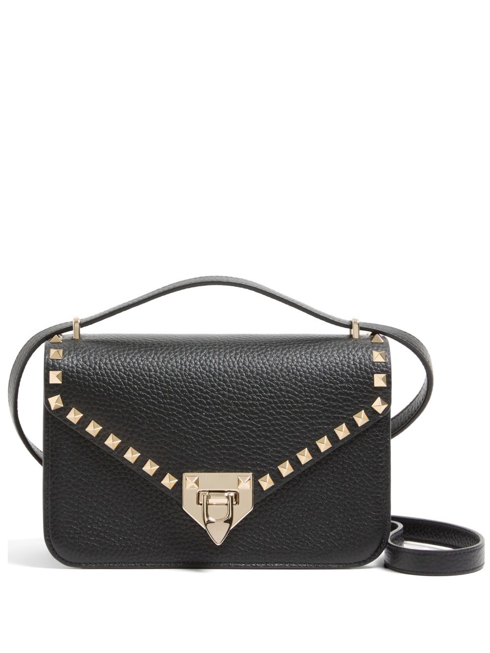 Rockstud Small Shoulder Bag In Grainy Calfskin 9W2B0T76VSF 0NO VALENTINO GARAVANI