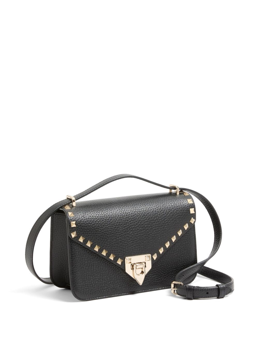 Rockstud Small Shoulder Bag In Grainy Calfskin 9W2B0T76VSF 0NO VALENTINO GARAVANI