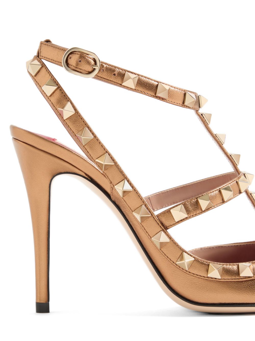 Rockstud Pump In Laminated Nappa Leather 9W2S0393QKH 3UM VALENTINO GARAVANI