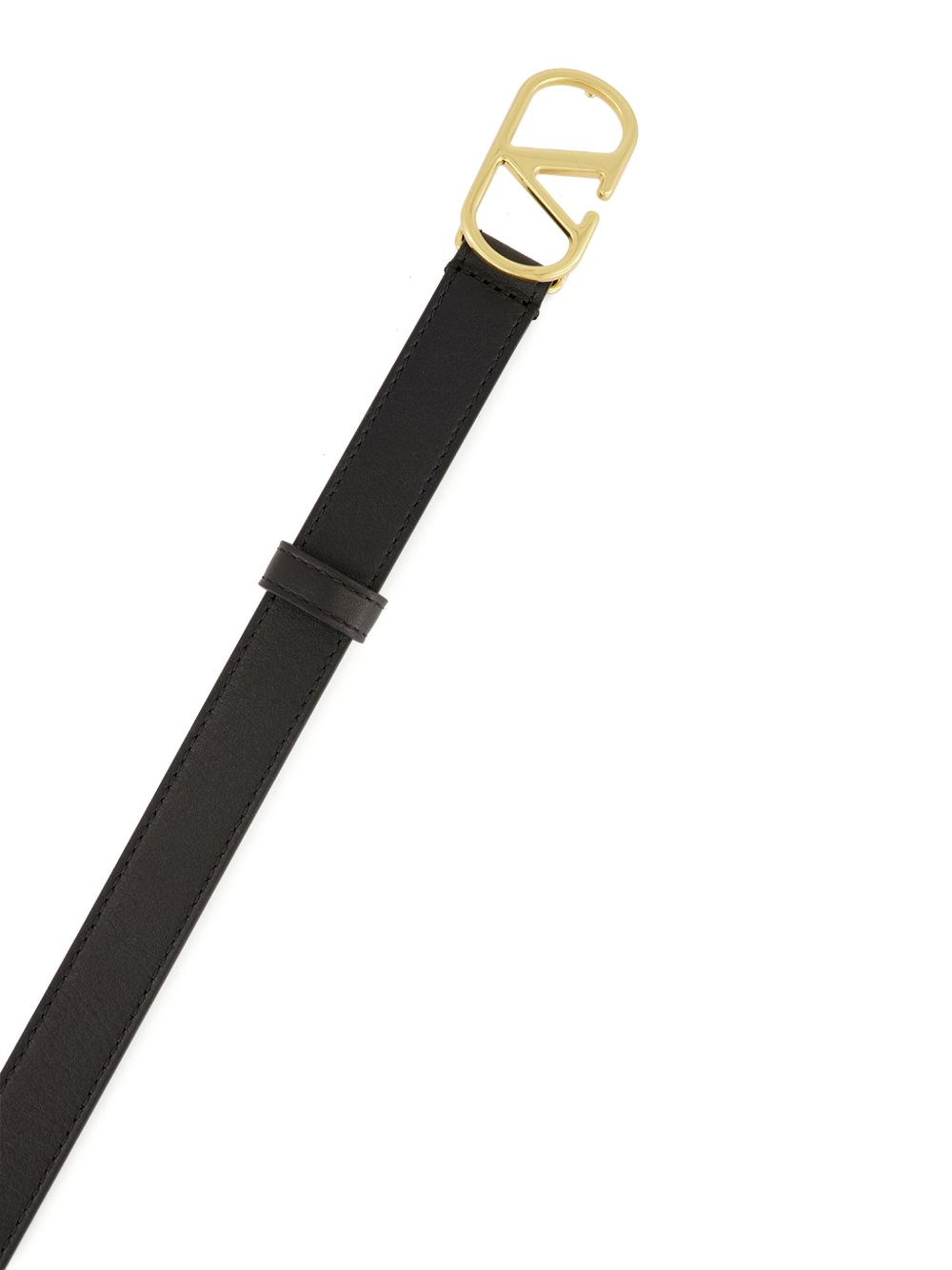VLogo Signature Belt In Shiny Calfskin 20 Mm 9W2T0SM7ZDM 0NO VALENTINO GARAVANI