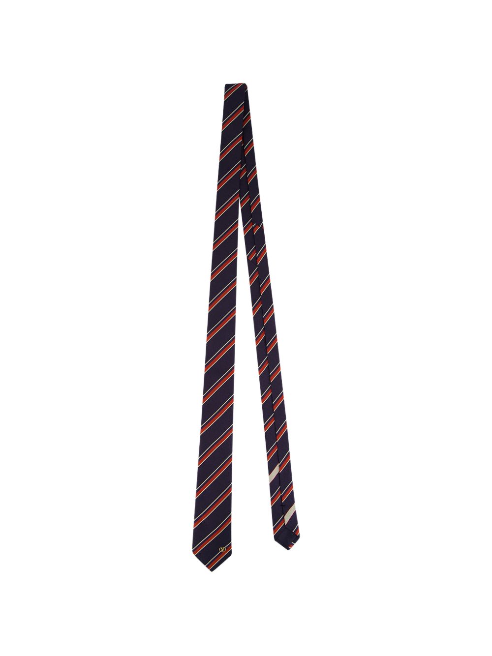Valentie Jacquard Regimental Silk Tie 9Y2EV195KBJ 0HJ VALENTINO GARAVANI