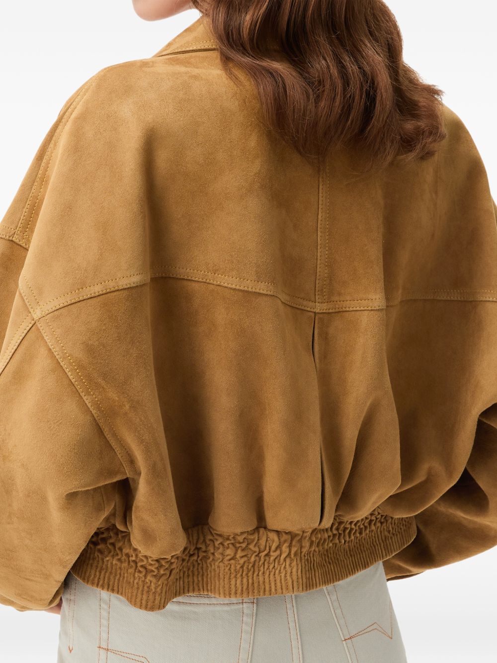Suede Blouson 1025704 1A183801K230 VERSACE