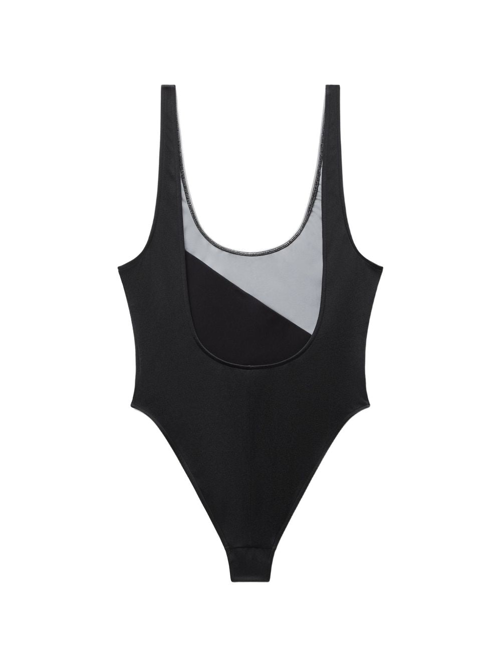 One-piece swimsuit with embroidered logo 1025960 1A186532B0D0 VERSACE