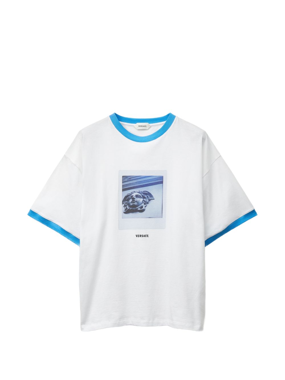 printed cotton-jersey T-shirt 1026093 1A187331W000 VERSACE