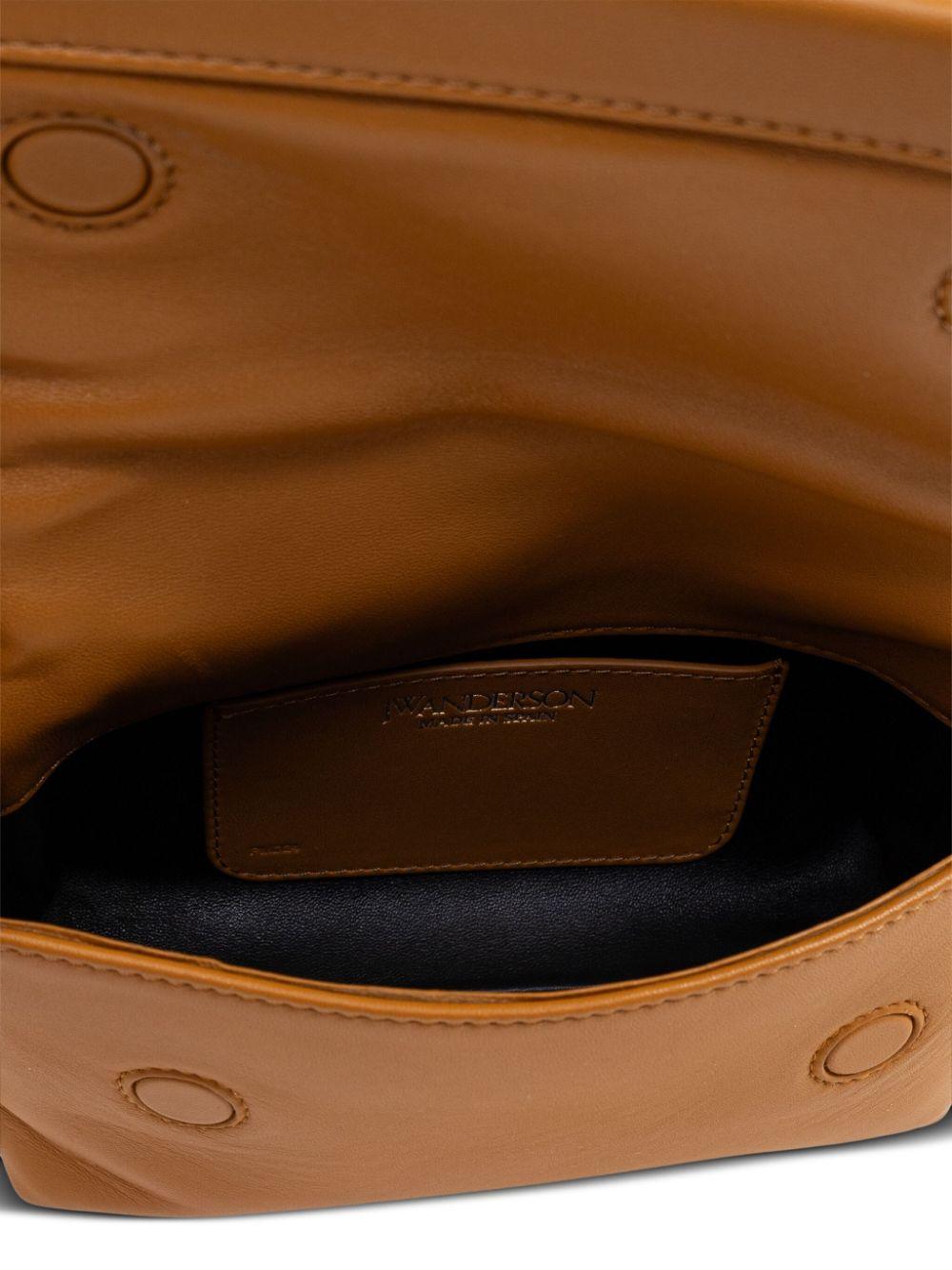 Small Twister leather tote bag HB0643 LA0088604 JW ANDERSON