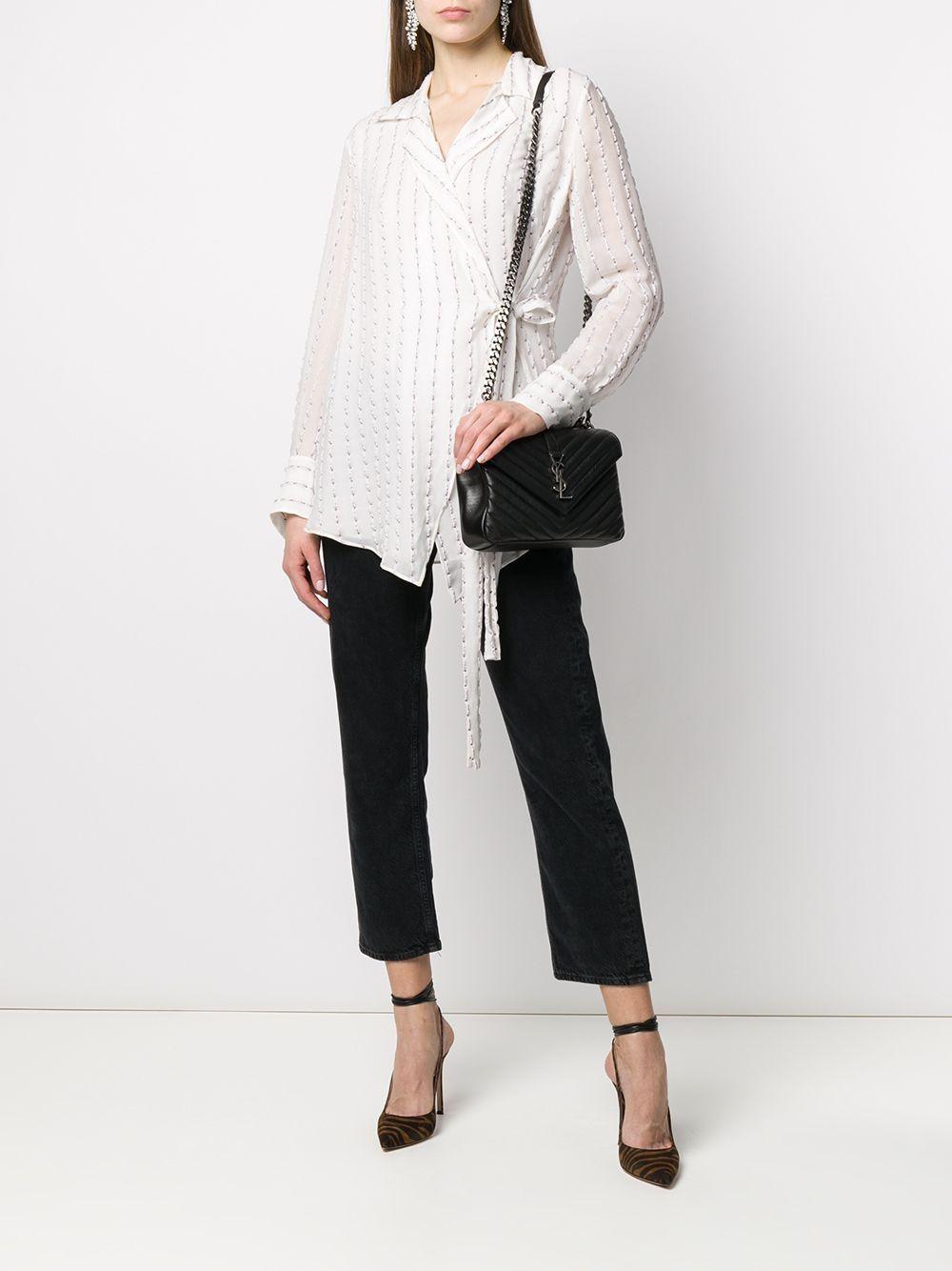 Medium College shoulder bag 600279BRM04 1000 SAINT LAURENT