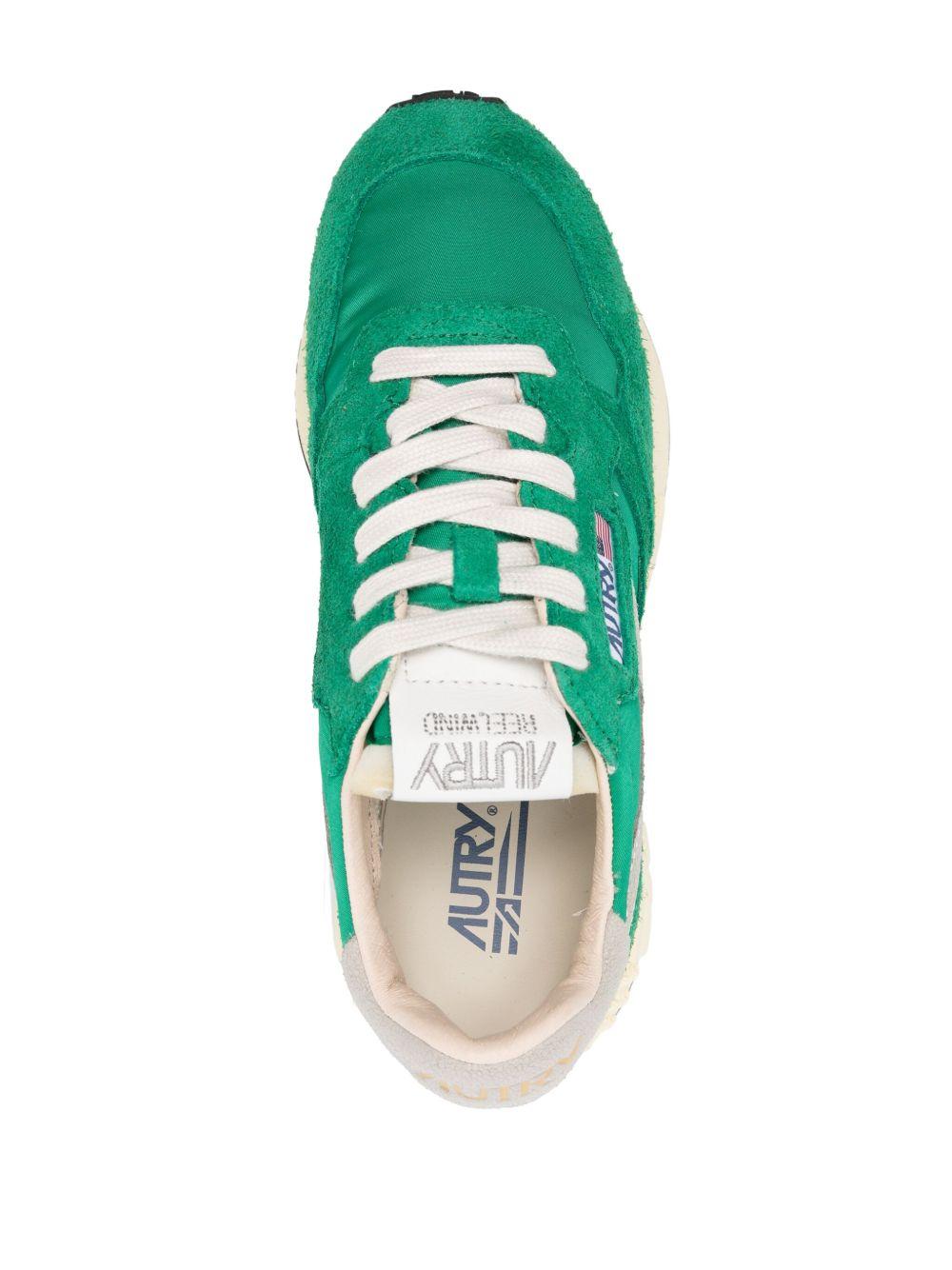 REELWIND LOW SNEAKERS WWLW NC03WHITE/GREEN AUTRY