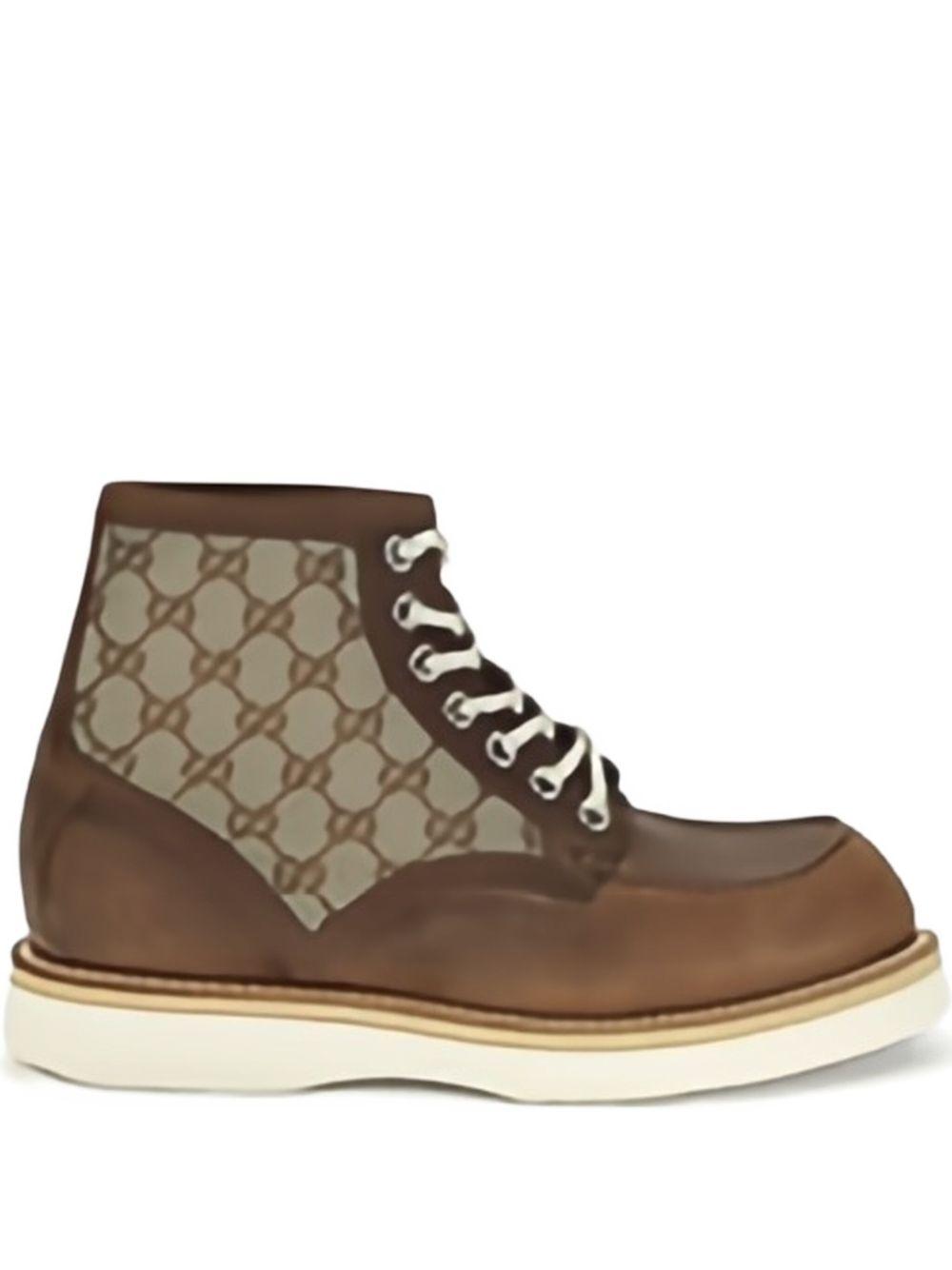 Lace-up ankle boot 831149 AAEZE2541 GUCCI