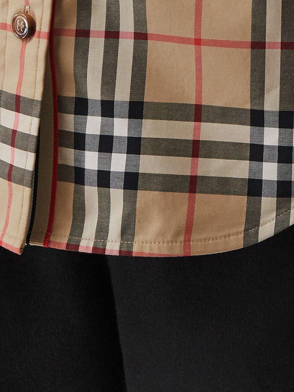Vintage Check button-down shirt 8022284 ARCHIVE BEIGE BURBERRY