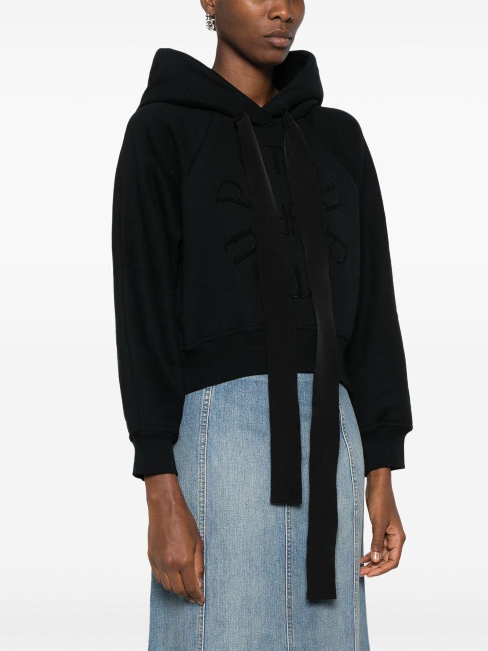 Medallion hoodie<BR/><BR/><BR/> JE0699995 999B PATOU