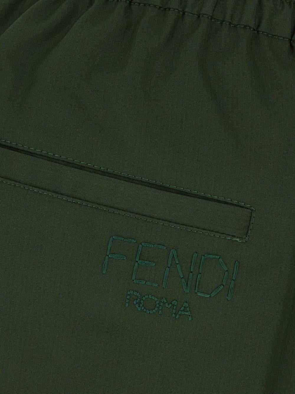 Cotton bermuda shorts<BR/><BR/> FB1044 AU6XF083B FENDI