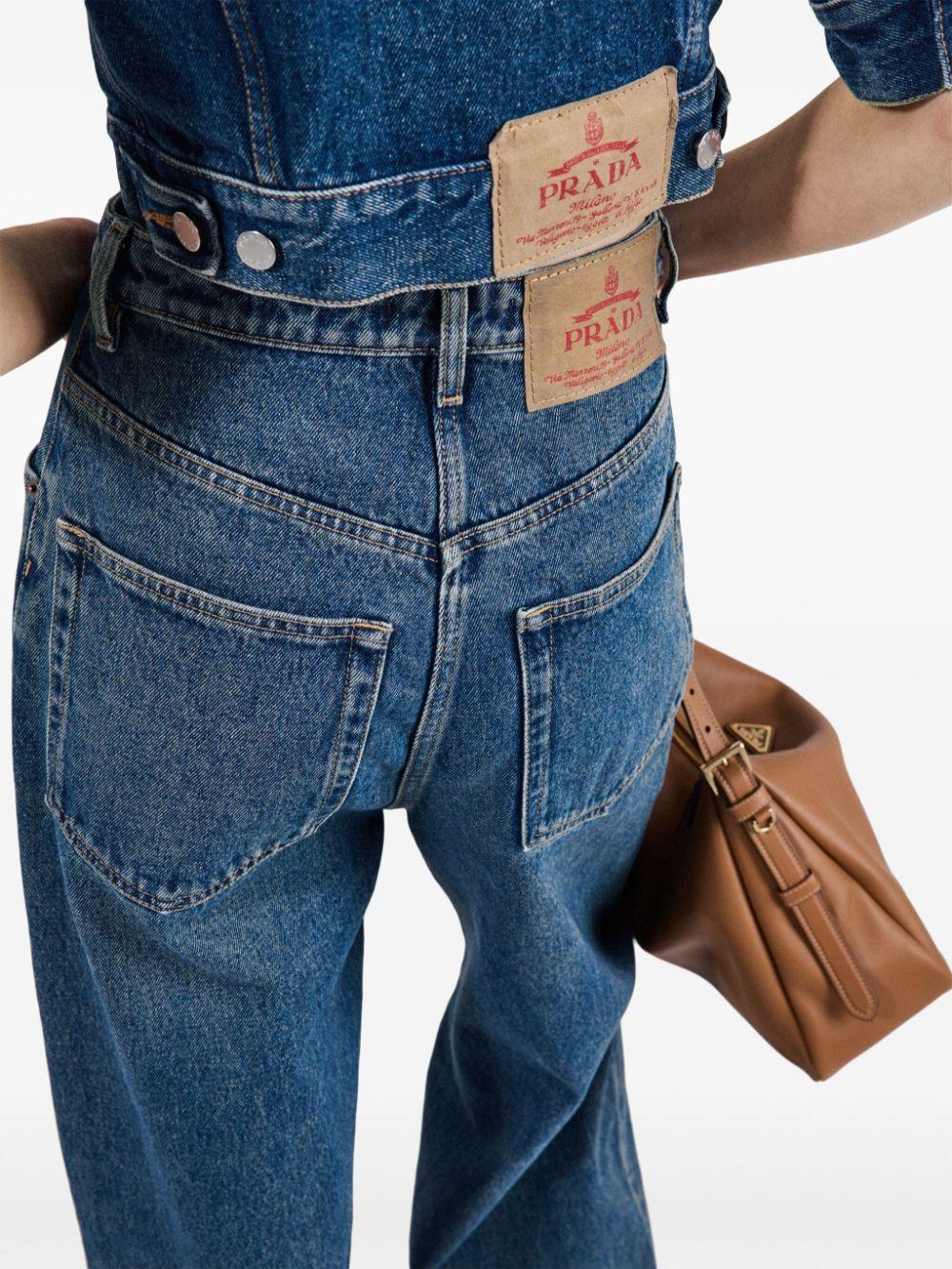 Wide-leg jeans<BR/><BR/><BR/> GFP519 12OYF0008 PRADA