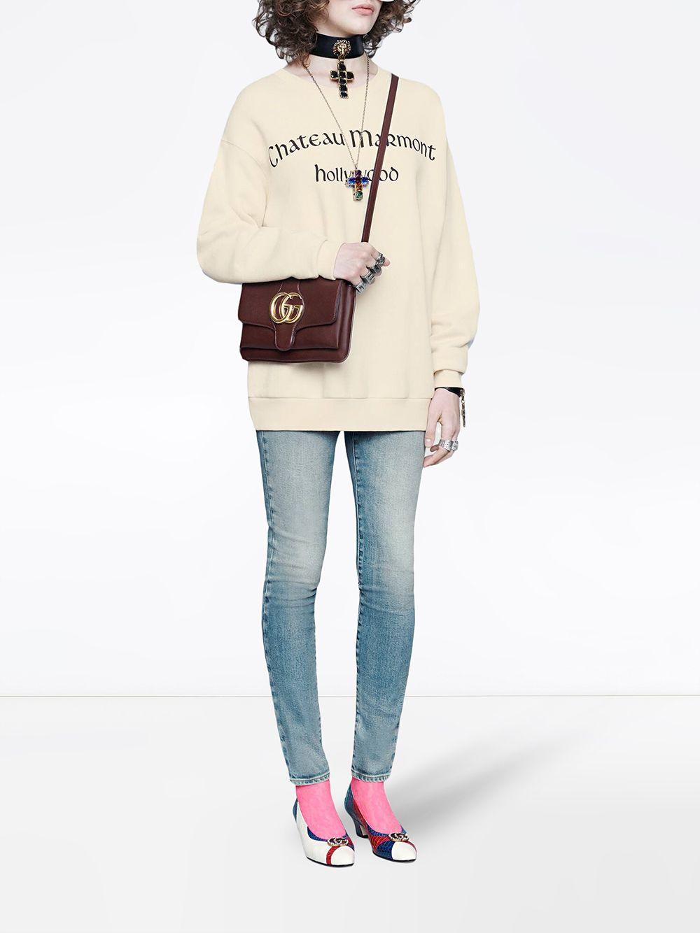 Jeans in denim taglio skinny 502797 XDAHY4206 GUCCI