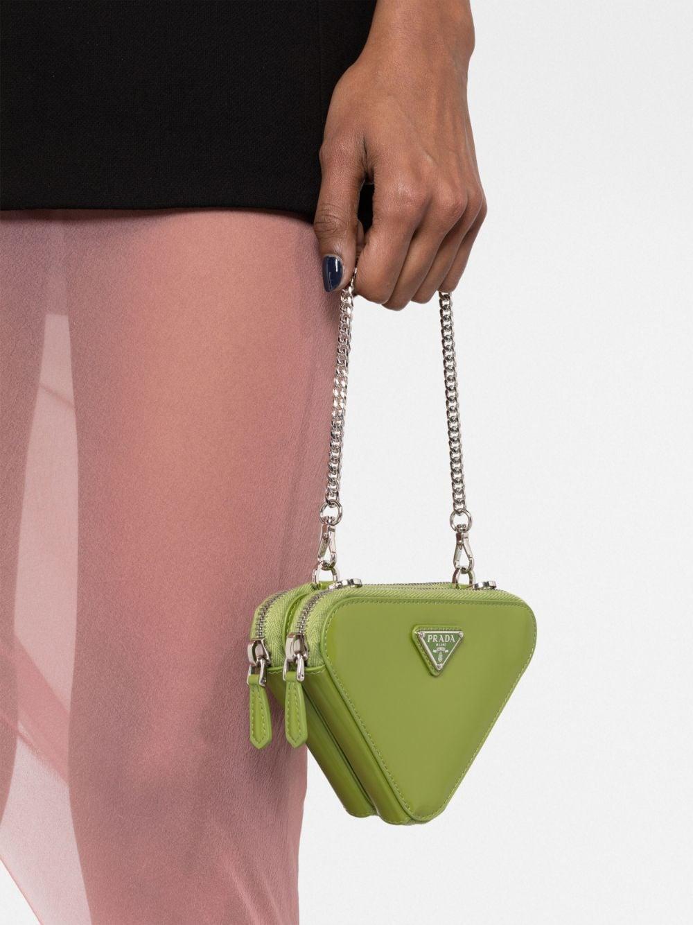 Logo-plaque mini bag 1NR015 ZO6F0613 PRADA