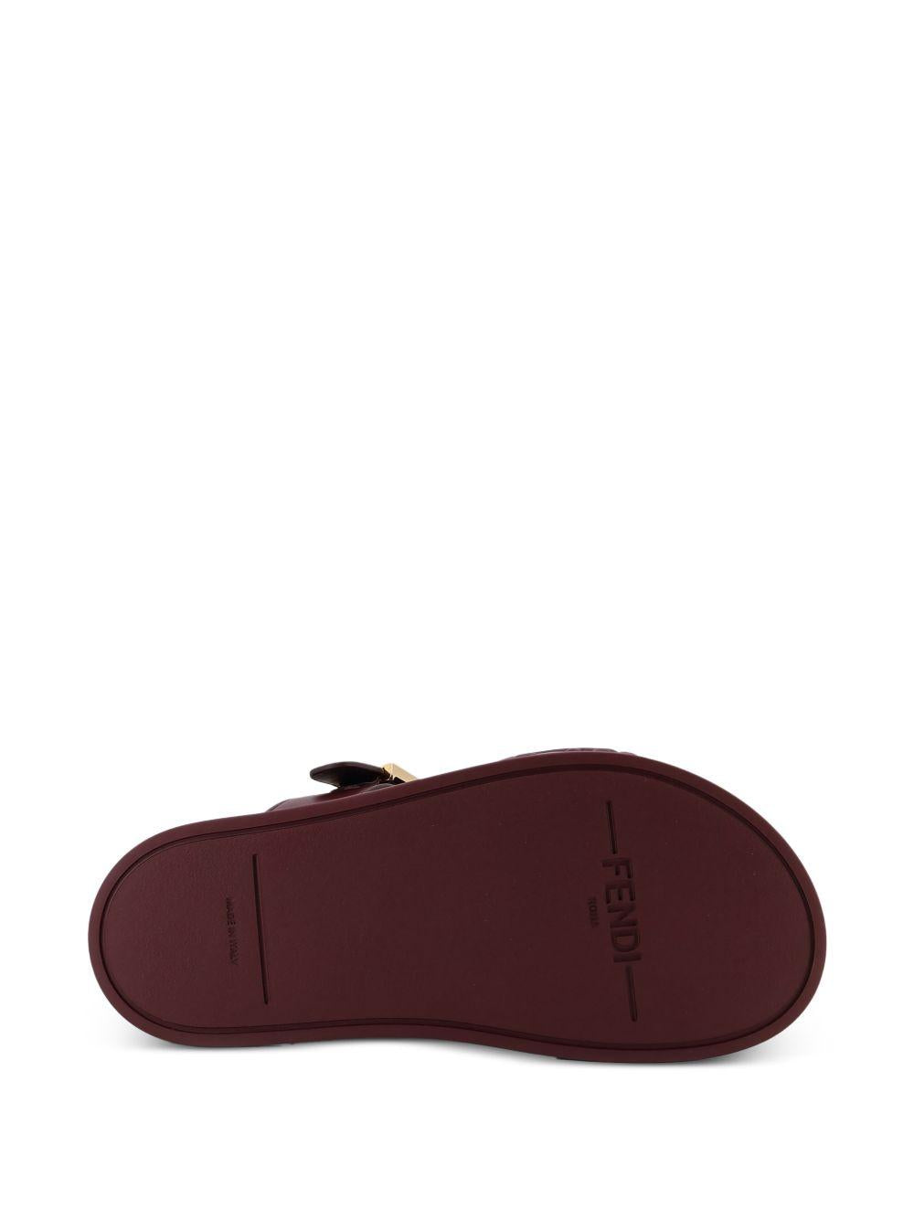 Fendi Feel leather slides 8X8710 ABOHF0L7X FENDI