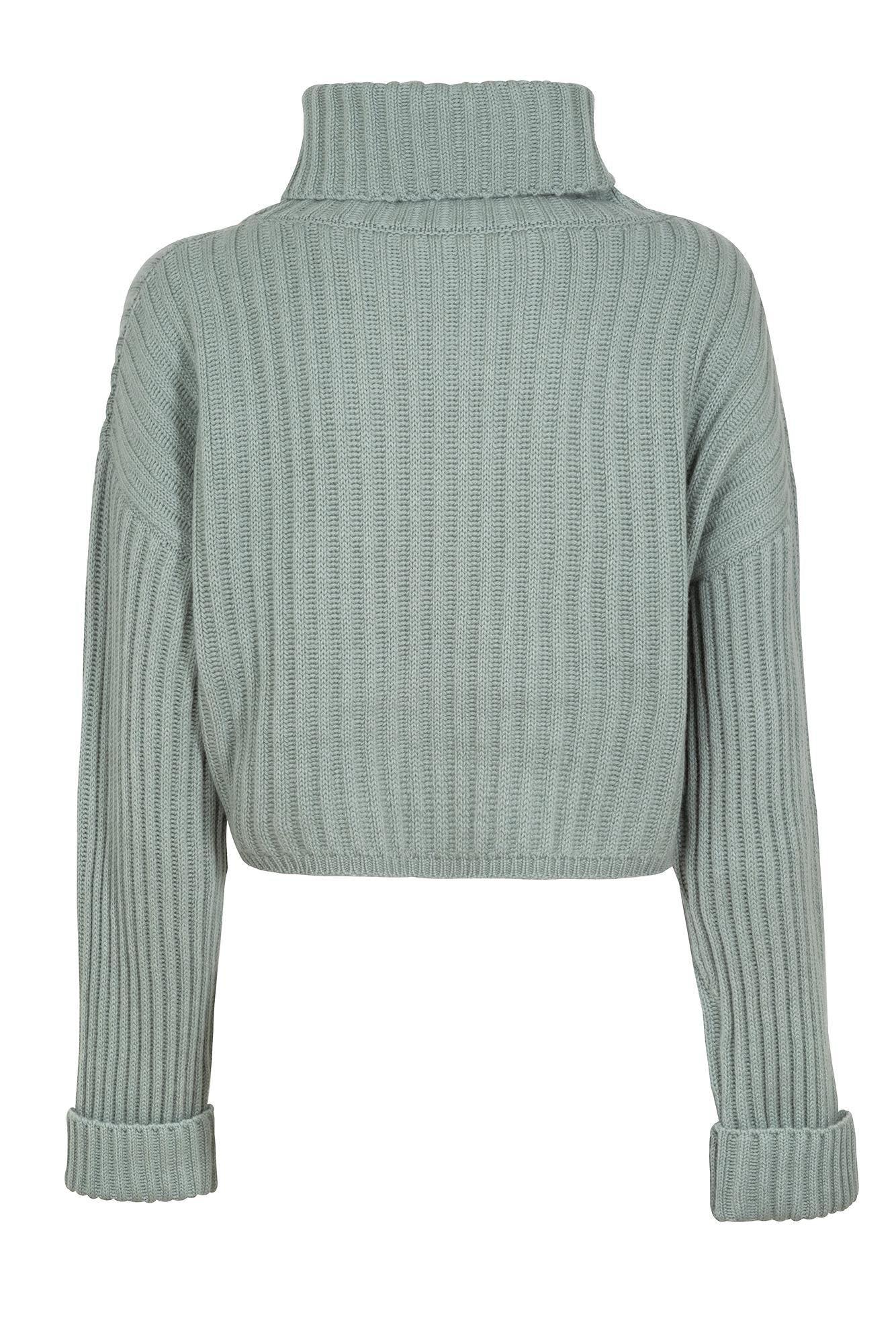 Ribbed jumper with stand-up collar M12596103 C9503 BRUNELLO CUCINELLI