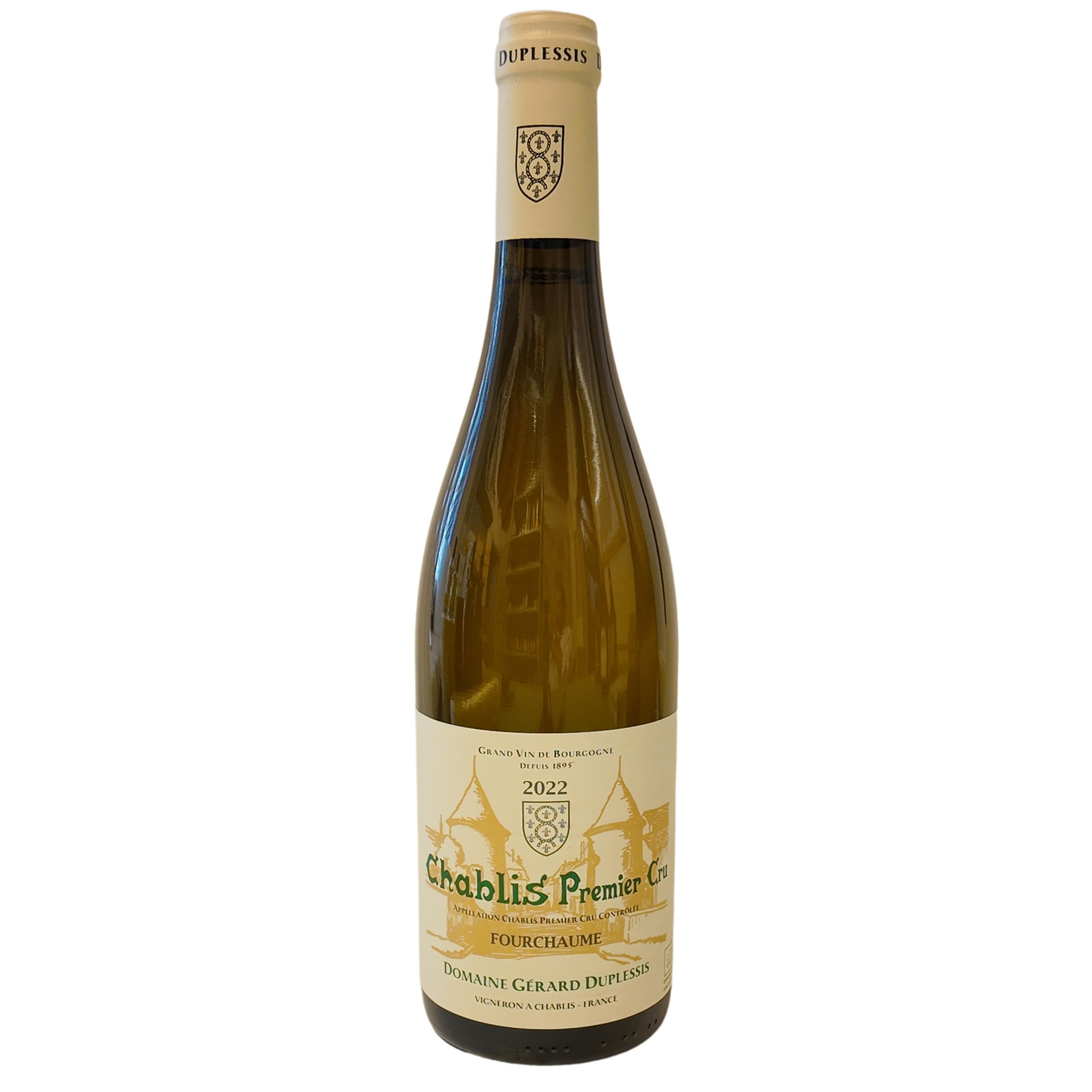 Gerard Duplessis Chablis 1er Cru Fourchaume Vieilles Vignes GERARD DUPLESSIS CHABLIS 1ER CRU FOURCHAUME VIEILLES Bianco