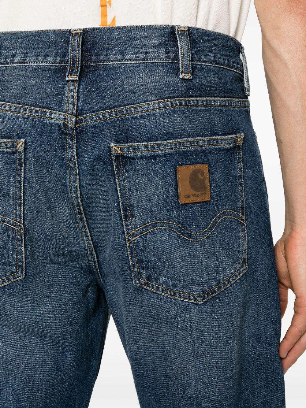 Marlow mid-rise straight-leg jeans<BR/><BR/> I023029 Marlow Pant01.4L.32 CARHARTT WIP
