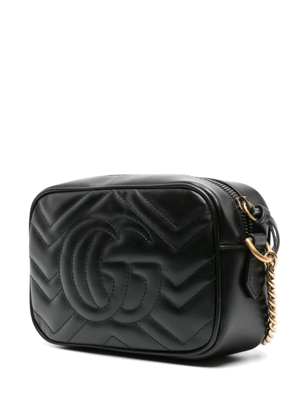 Mini GG Marmont crossbody bag<BR/><BR/><BR/> 448065 DTD1T1000 GUCCI