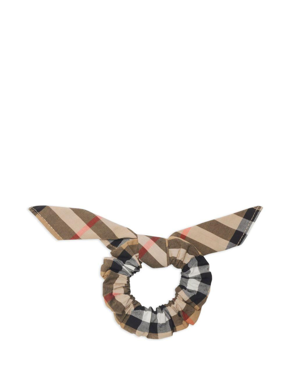 Checked scrunchie 8100462 B9368 BURBERRY KIDS