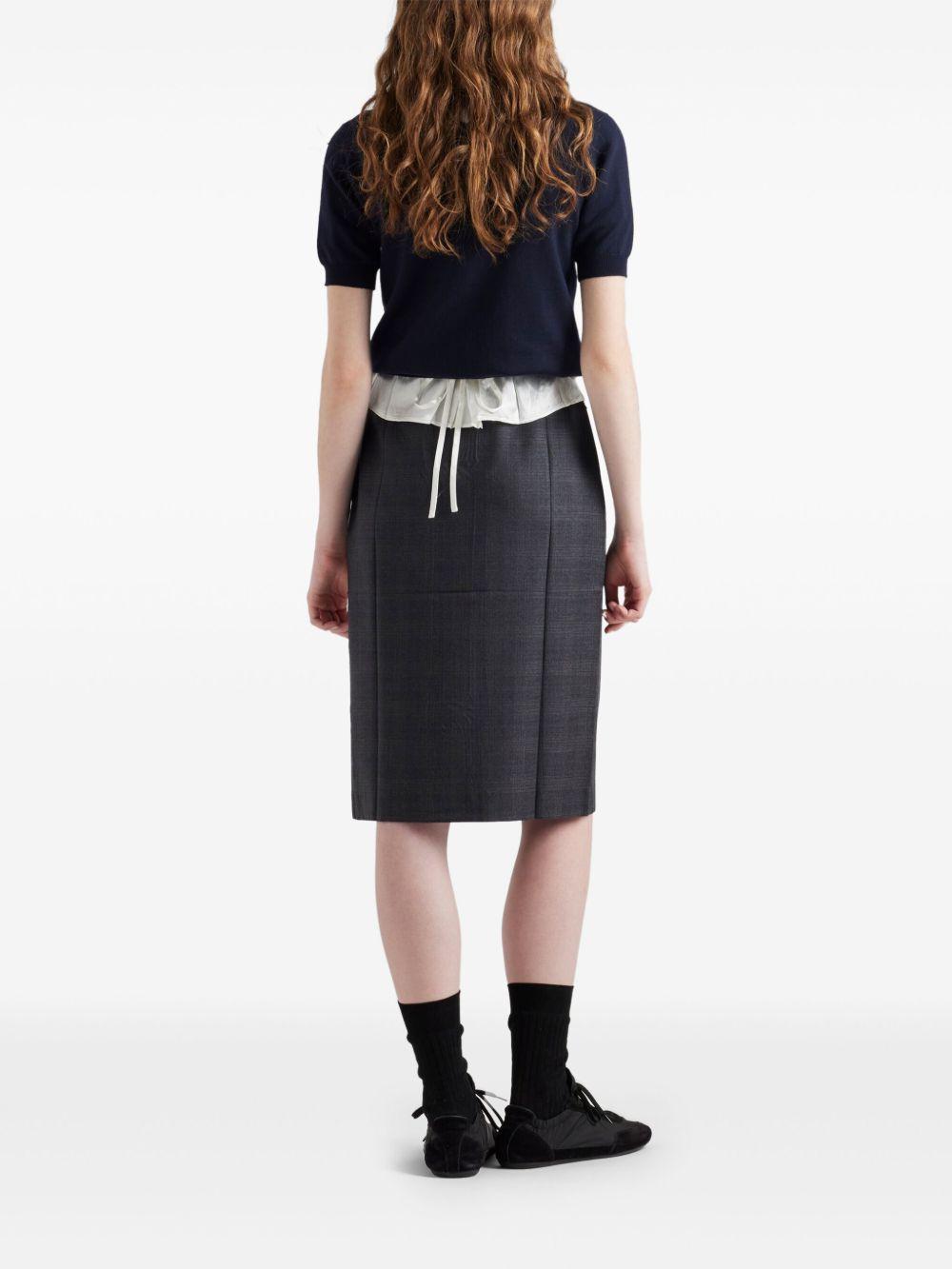 Wool skirt P179Y 1N01F0308 PRADA