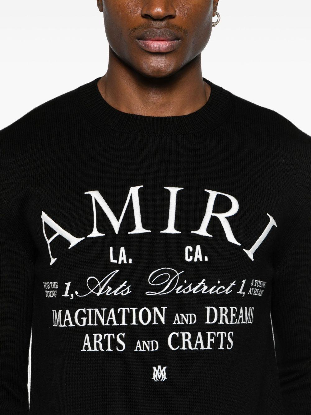 AMIRI ARTS DISTRICT CREW AMKNCW1022 001 AMIRI
