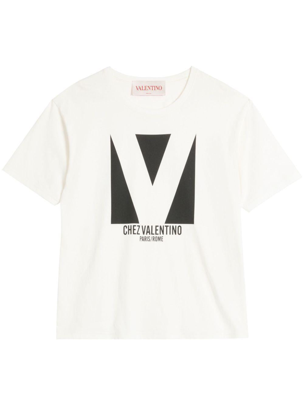 Chez Valentino T-shirt<BR/><BR/><BR/> 6V3MG16PAQ9 A03 VALENTINO GARAVANI