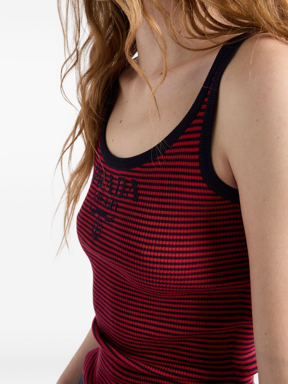 Silk tank top P29A1O19BV S-WMOF059F PRADA