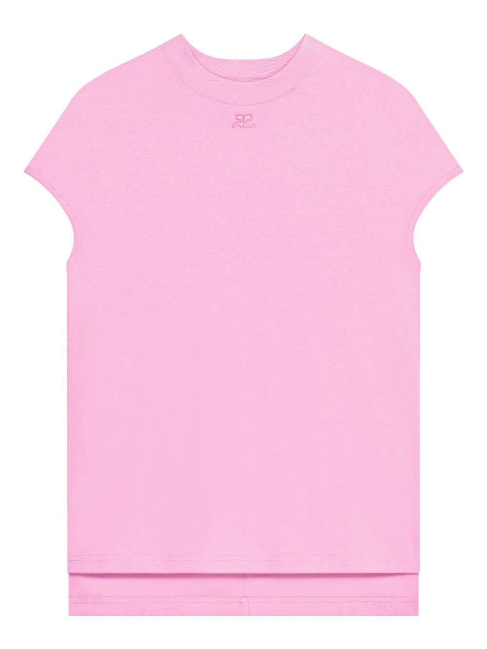 logo solarized T-shirt 126JTS238JS0273 5023 COURRÈGES