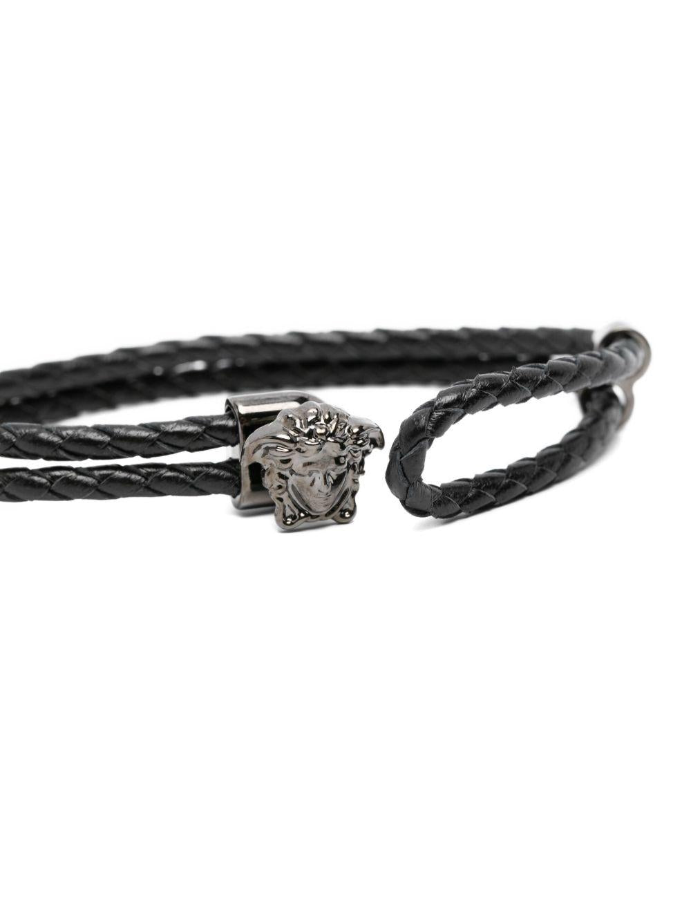 La Medusa Leather Bracelet DG05579 DMTND41UB VERSACE