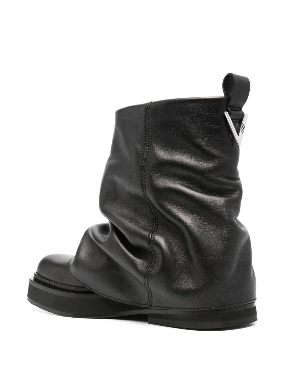 Robin leather ankle boots 247WS832 L019100 THE ATTICO