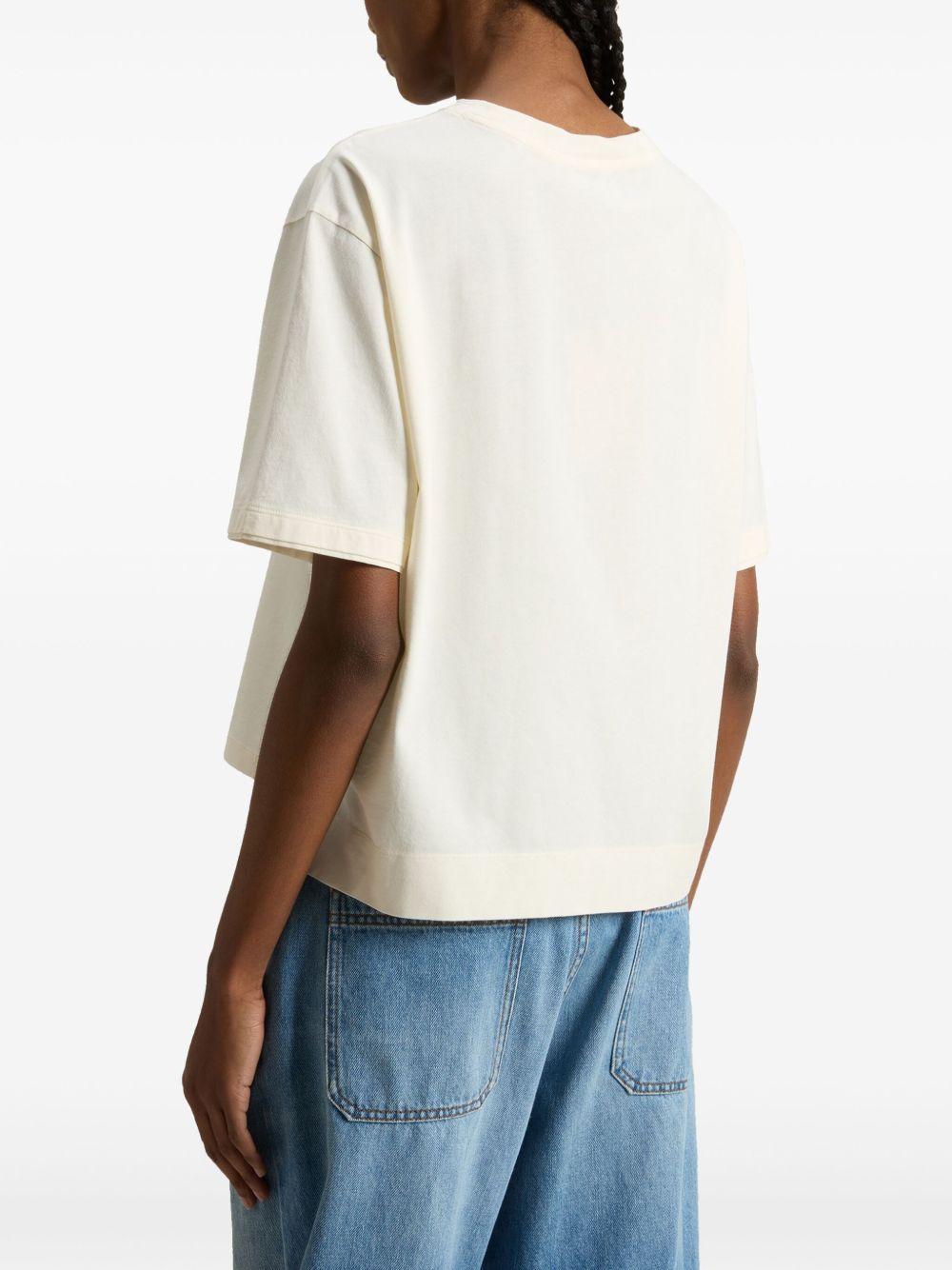 Cotton t-shirt<BR/><BR/><BR/> CFWWTE0101FRUT3855 8887 WOOLRICH