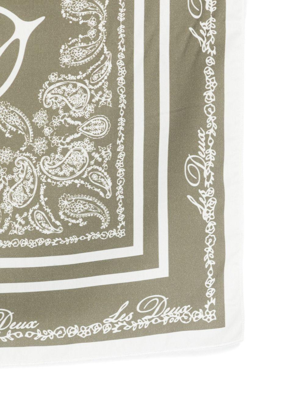 LD Paisley Neckerchief 1000709 537 LES DEUX