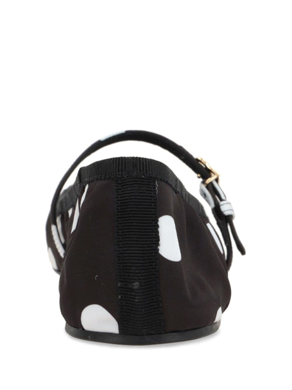 Polka dot ballerina shoes<BR/><BR/><BR/> CB0222 AV885HNXVW DOLCE & GABBANA