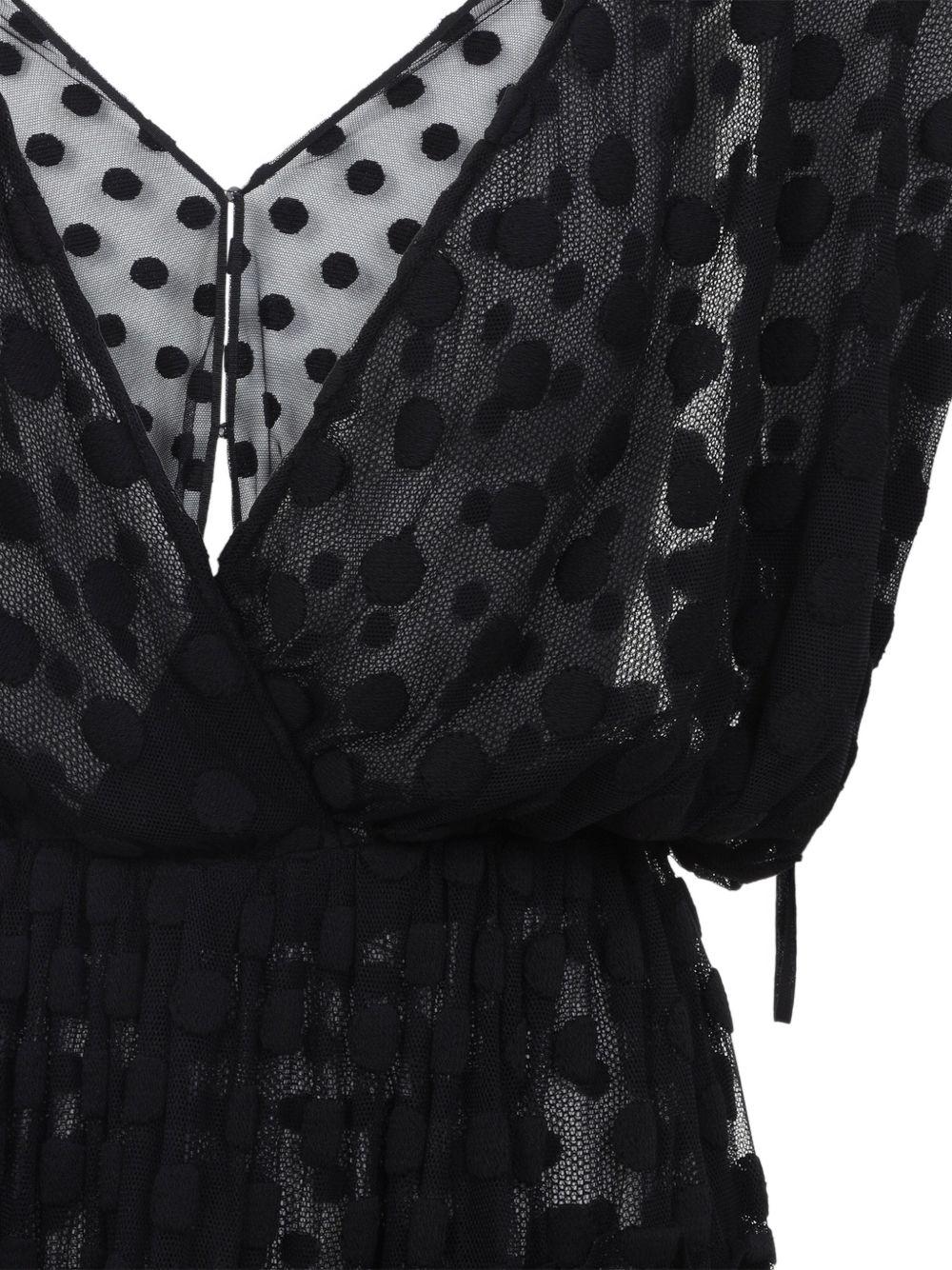 Ruffled mesh dress 011007 3291900 DRIES VAN NOTEN