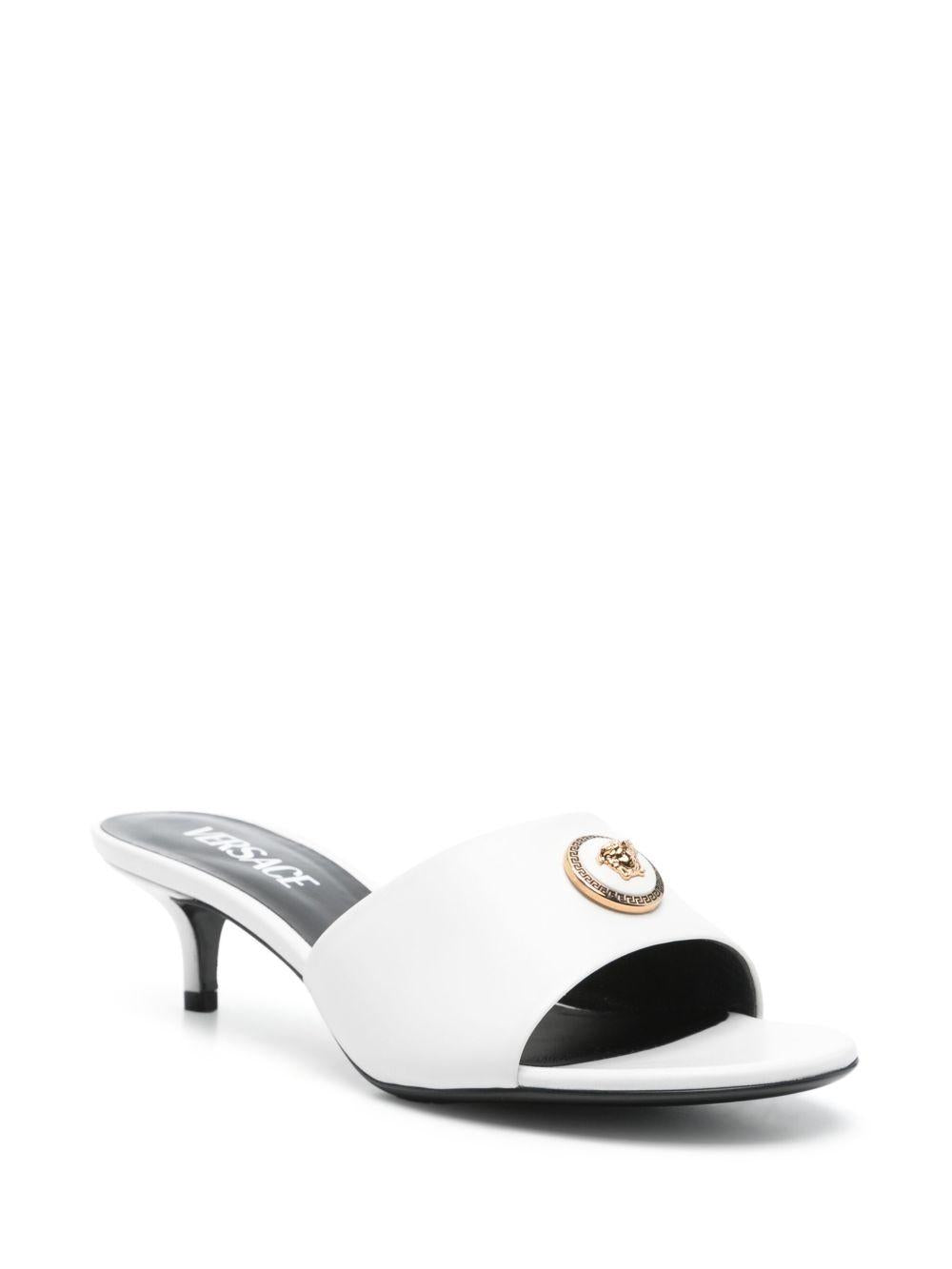 45mm Medusa mules<BR/><BR/><BR/> 1018241 DVT2P1W56V VERSACE