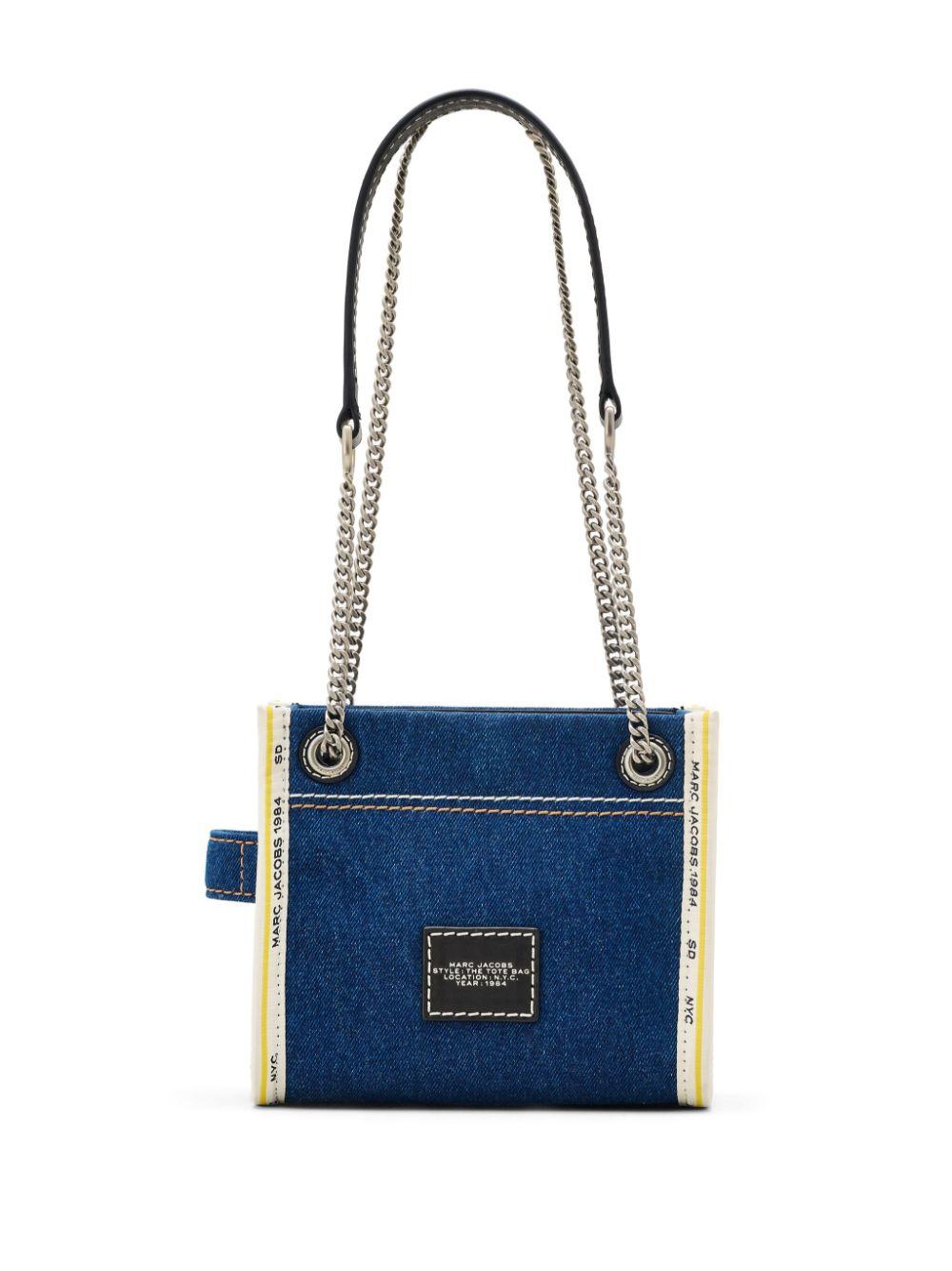 The denim chain crossbody Tote Bag 2F4HCR016H05 473 MARC JACOBS
