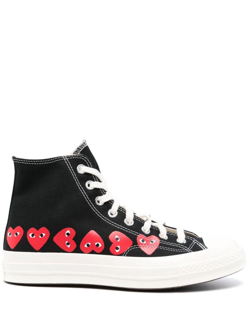 Chuck 70 sneakers AZK127 BLACK COMME des GARÇONS PLAY x Converse