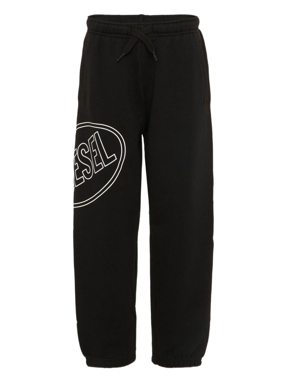 Sweatpants with side print J02661 0GEADK900 DIESEL KIDS