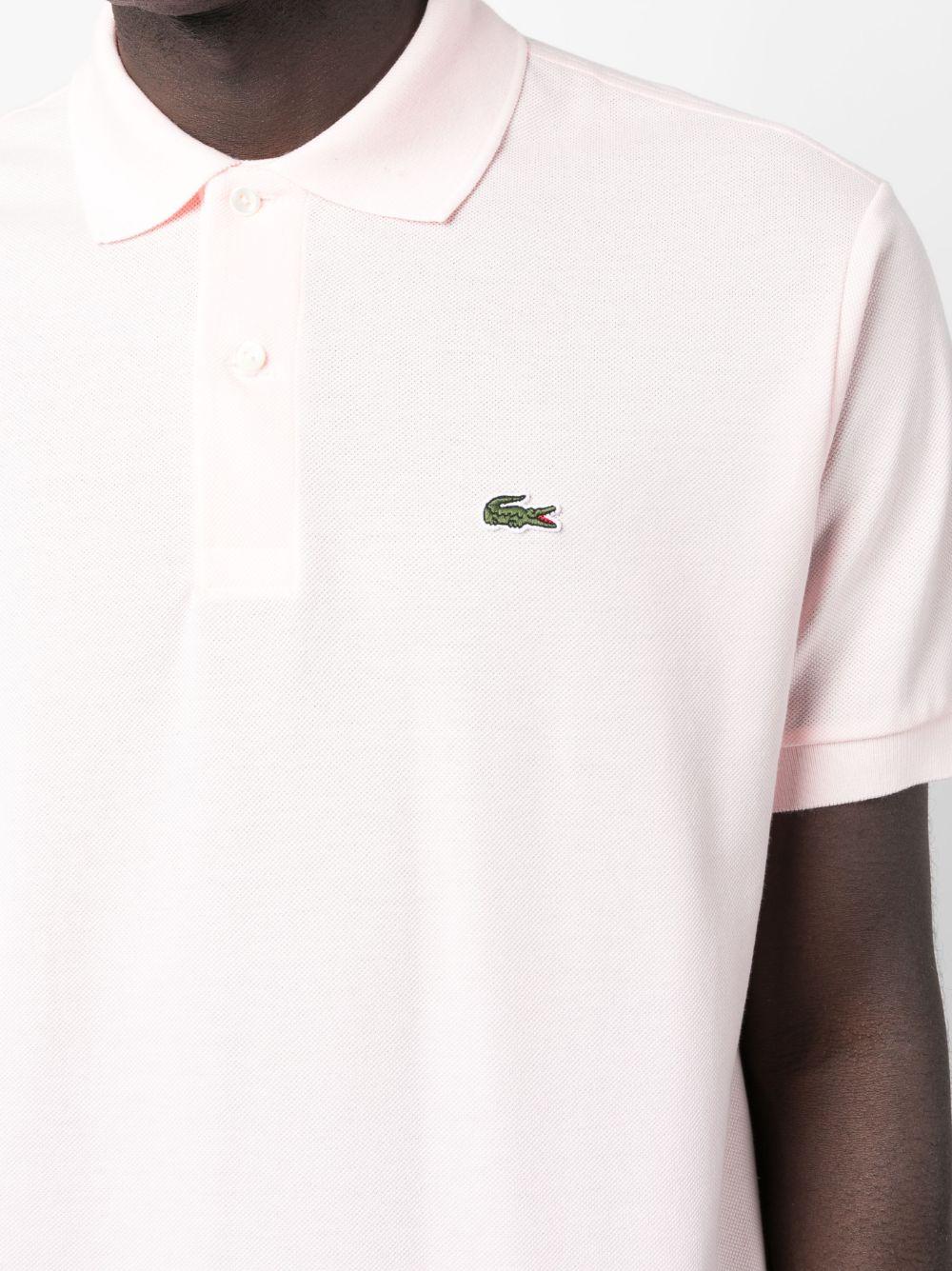 Logo patch polo shirt 1212 T03 LACOSTE