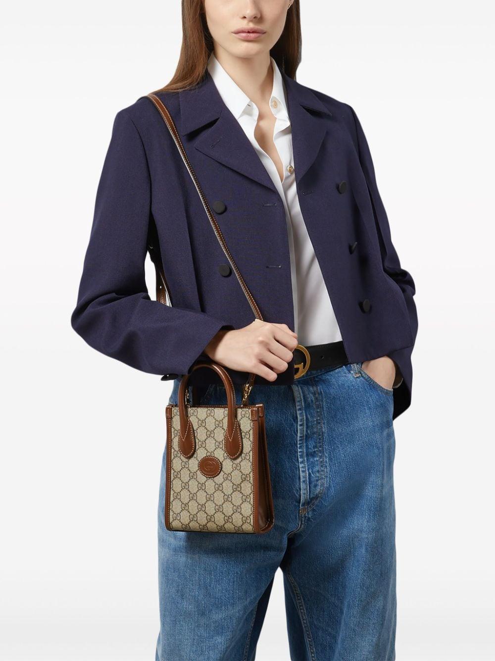 GG-canvas tote bag<BR/><BR/> 671623 92TCG8563 GUCCI