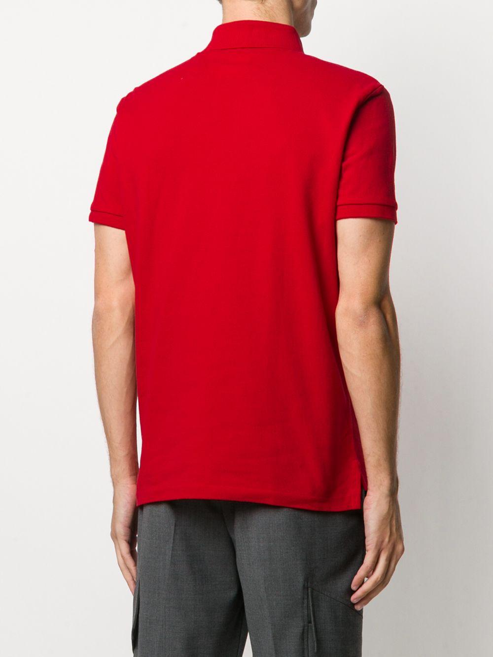 Polo con ricamo<BR/><BR/><BR/> 710666998003 RL2000 RED POLO RALPH LAUREN