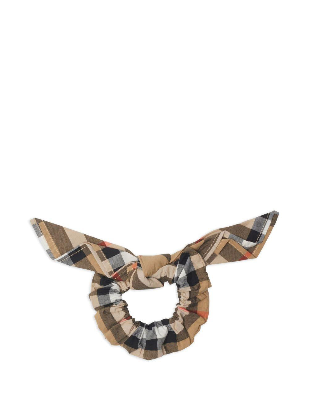 Checked scrunchie 8100462 B9368 BURBERRY KIDS