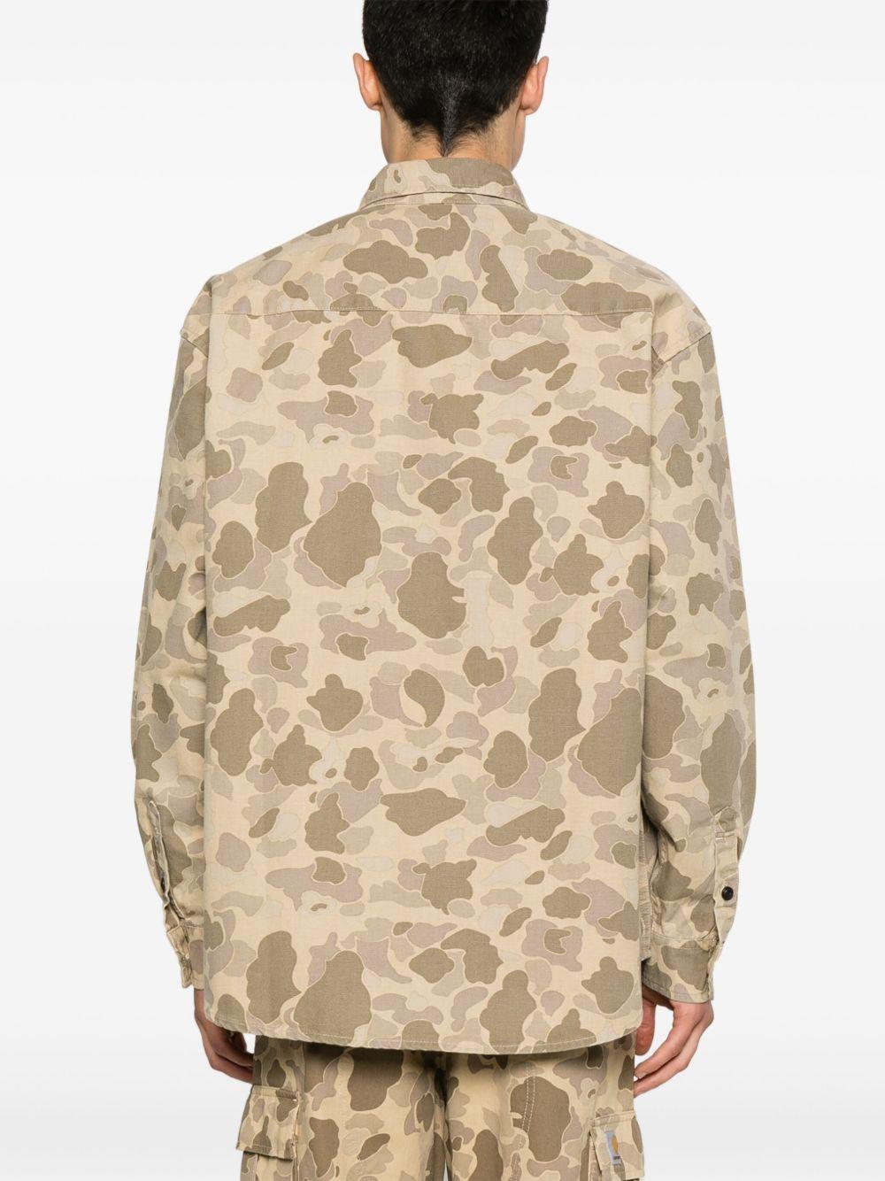 L/S Camo Shirt I033769 L/S Duck Shirt2R4.06 CARHARTT WIP