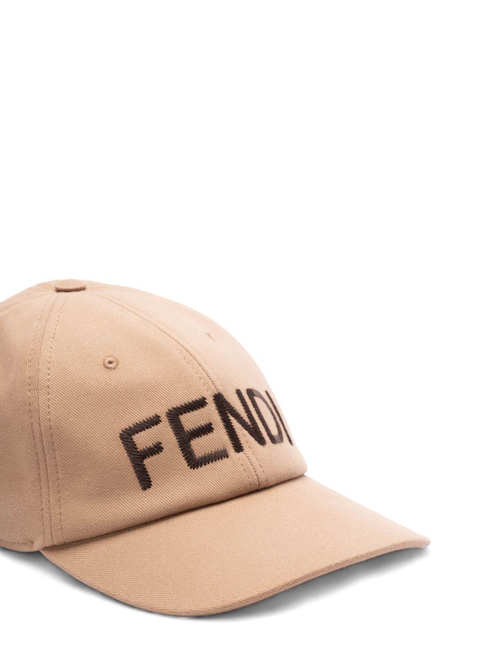 Cotton baseball cap<BR/><BR/> FXQ969 AU3QF0QB9 FENDI